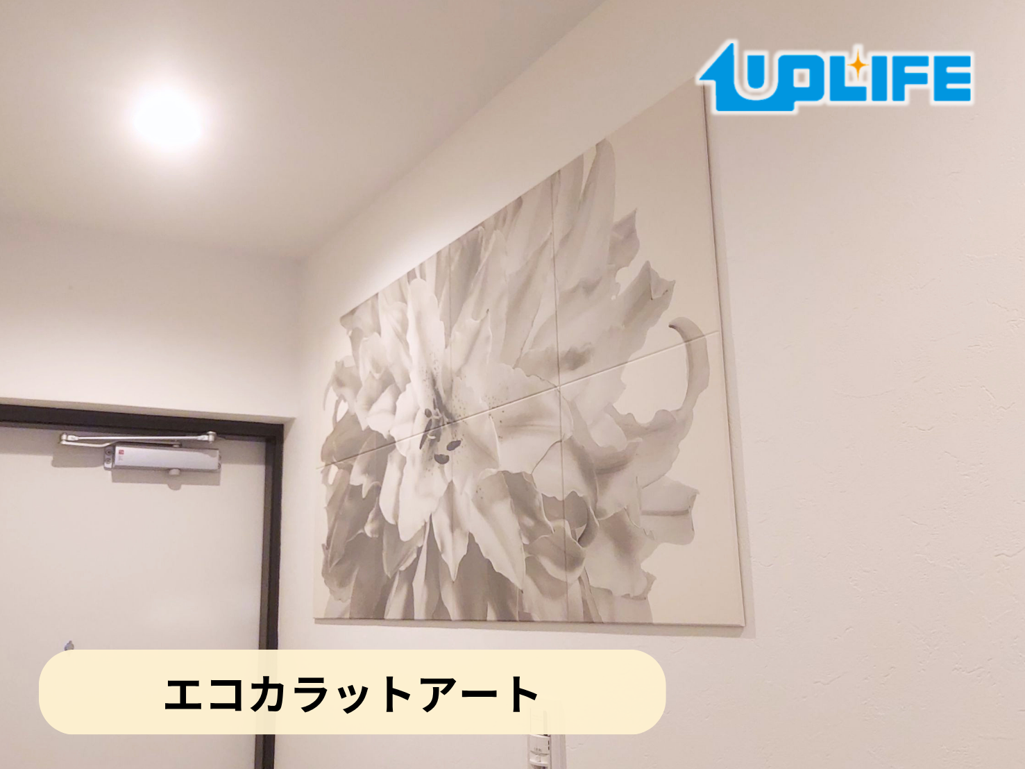 【埼玉県川口市】オプション工事まとめ施工事例|リノベーションマンション エコカラットアート取付