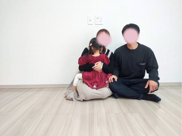 埼玉県さいたま市見沼区 フロアコーティング後　お客様の様子