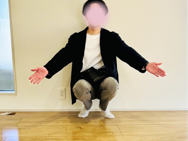 東京都東久留米市 フロアコーティング後　お客様の様子