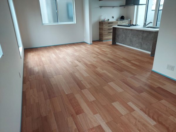 埼玉県さいたま市大宮区フロアコーティング 施工前の様子