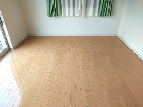 神奈川県三浦市 フロアコーティング 施工後 ガラスUVコーティング