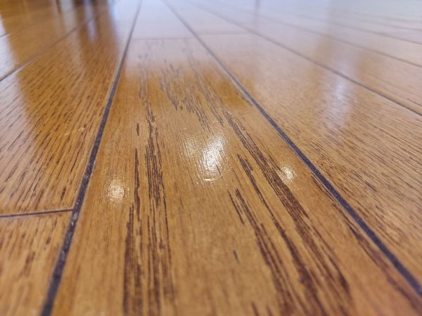 埼玉県児玉郡 フロアコーティング 施工後 ガラスUVコーティング