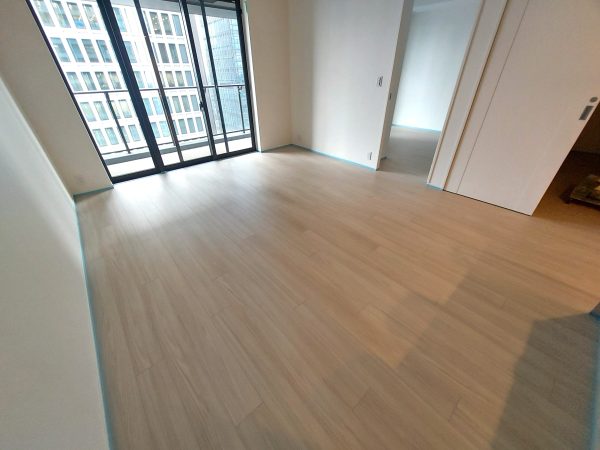 東京都港区 フロアコーティング 施工前の様子