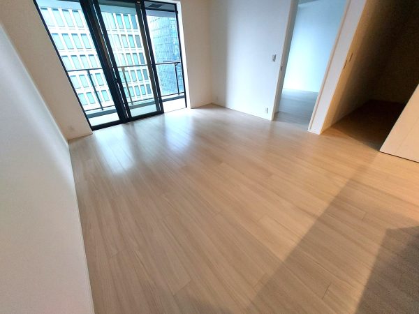 東京都港区 フロアコーティング 施工後 わんスマイルコートplus マット仕上り