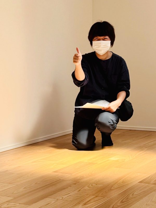 神奈川県藤沢市 フロアコーティング 施工後お客様の様子