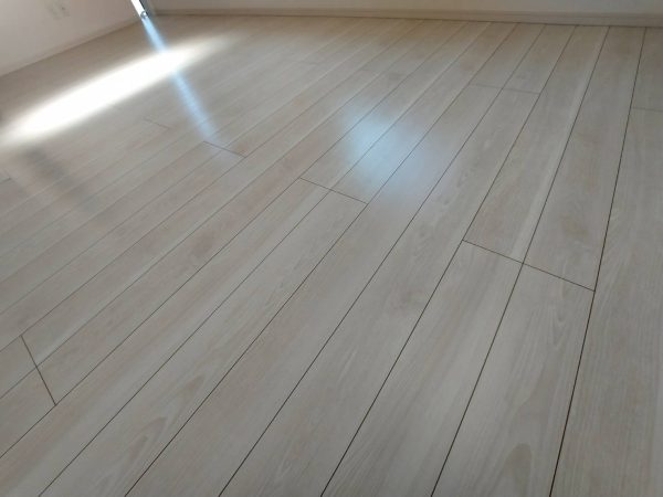福島県郡山市フロアコーティング 施工後 ガラスコーティング