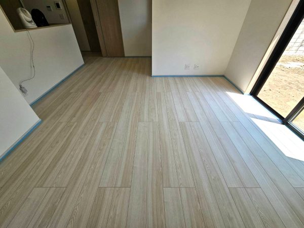 千葉県八街市 フロアコーティング 施工前の様子