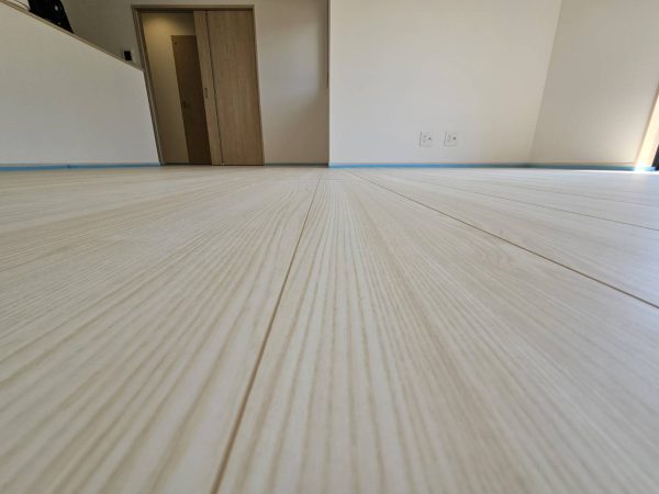 千葉県八街市 フロアコーティング 施工前の様子