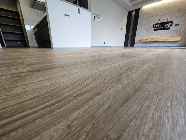 茨城県猿島郡境町 フロアコーティング 施工前の様子