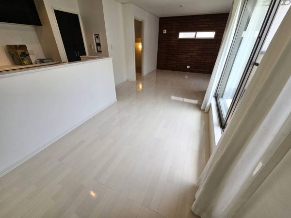 神奈川県横浜市戸塚区 フロアコーティング 施工後 わんスマイルコート