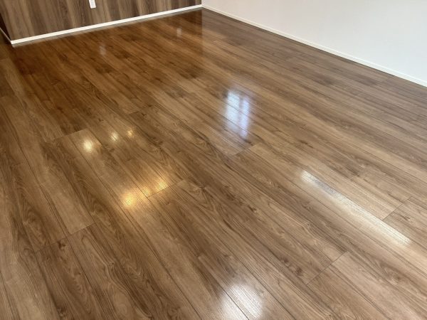 栃木県宇都宮市 フロアコーティング 施工後 ガラスUVコーティング