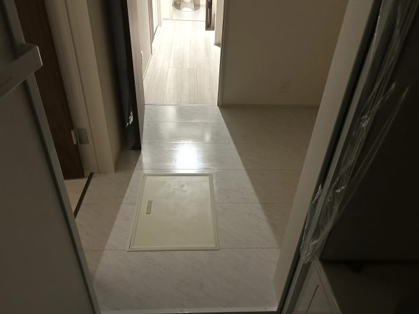福島県いわき市泉町 フロアコーティング 施工前の様子