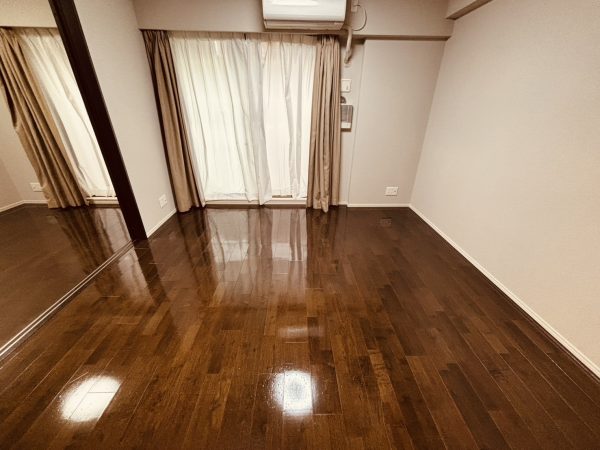 神奈川県川崎市中原区 フロアコーティング 施工後 シリコンコーティング
