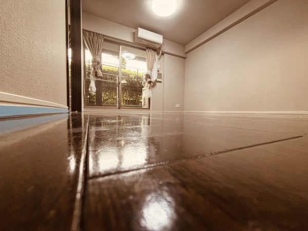 神奈川県川崎市中原区フロアコーティング 施工前の様子
