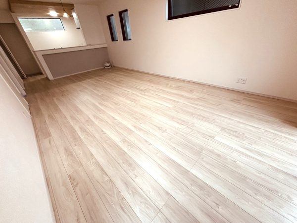神奈川県横浜市栄区 フロアコーティング 施工前の様子