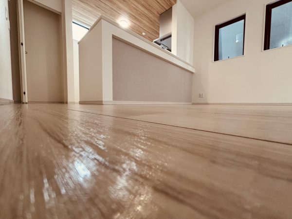 神奈川県横浜市栄区 フロアコーティング 施工後 ガラスUVコーティング