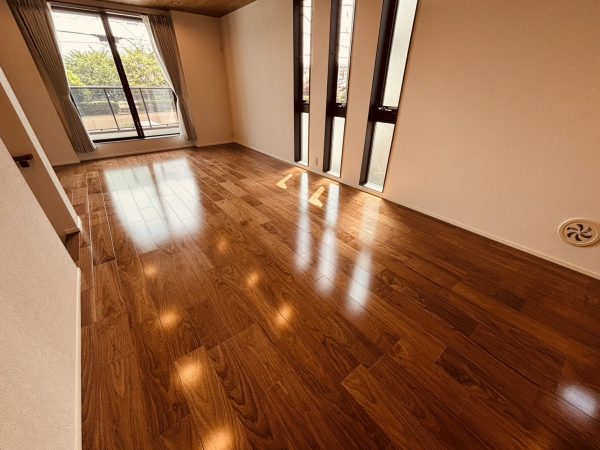 東京都練馬区フロアコーティング 施工後 ガラスコーティング