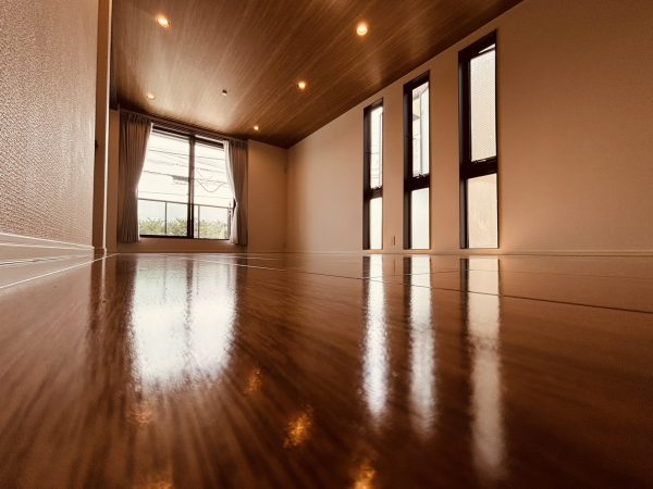 東京都練馬区フロアコーティング 施工後 ガラスコーティング