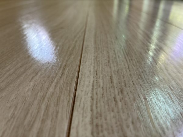 東京都八王子市 フロアコーティング 施工後 ガラスUVコーティング
