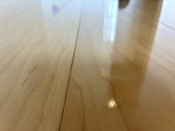 東京都港区 フロアコーティング 施工後 ガラスUVコーティング