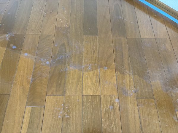 茨城県つくば市 フロアコーティング 剝離清掃 
