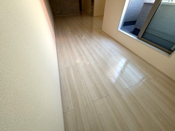 東京都杉並区 フロアコーティング 施工後 わんスマイルコート