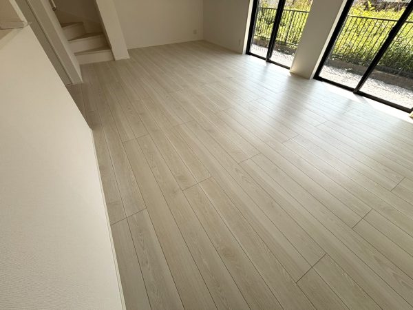埼玉県さいたま市中央区 フロアコーティング 施工前の様子
