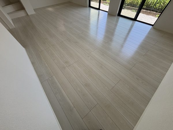 埼玉県さいたま市中央区 フロアコーティング 施工後 ガラスUVコーティング