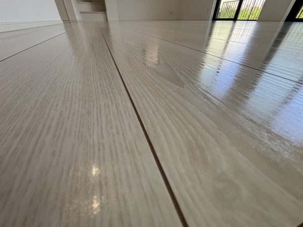 埼玉県さいたま市中央区 フロアコーティング 施工後 ガラスUVコーティング