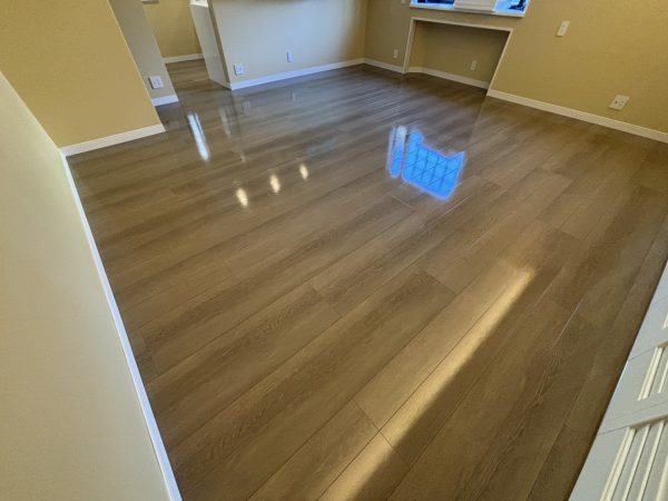 東京都西東京市 フロアコーティング 施工後 シリコンコーティング