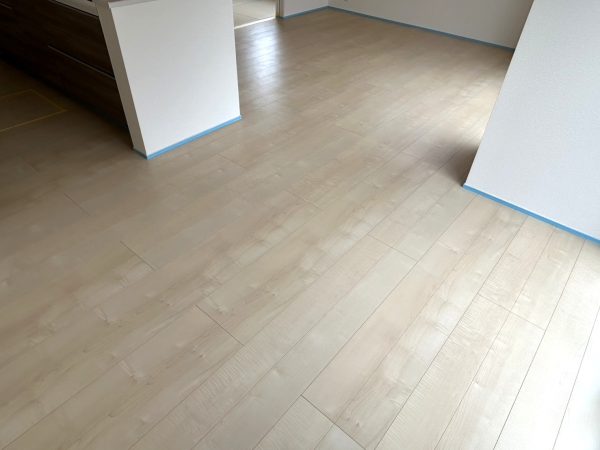 宮城県岩沼市フロアコーティング 施工前の様子