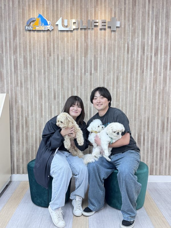 郡山ショールーム　わんスマイルコート　お客様の様子
