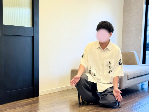埼玉県さいたま市西区 フロアコーティング 施工後　お客様の様子