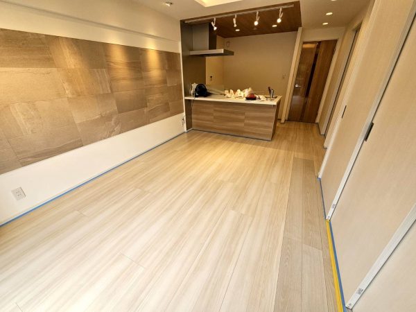 東京都葛飾区フロアコーティング 施工前の様子