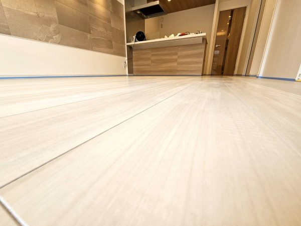 東京都葛飾区フロアコーティング 施工前の様子