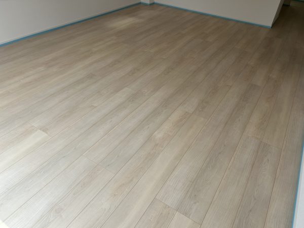 新潟市東区フロアコーティング 施工前の様子