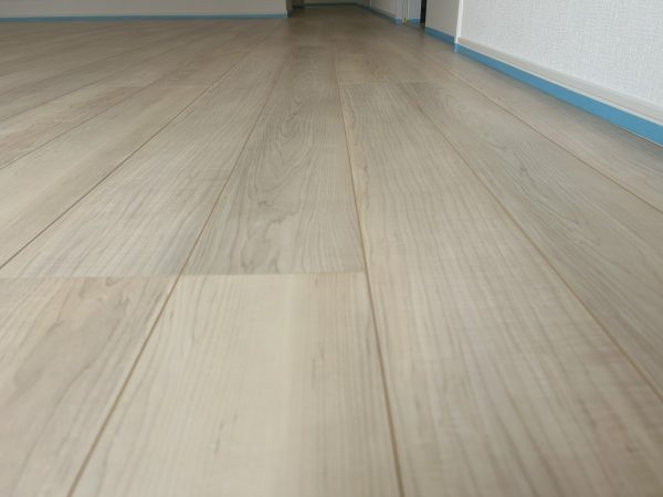 新潟市東区フロアコーティング 施工前の様子