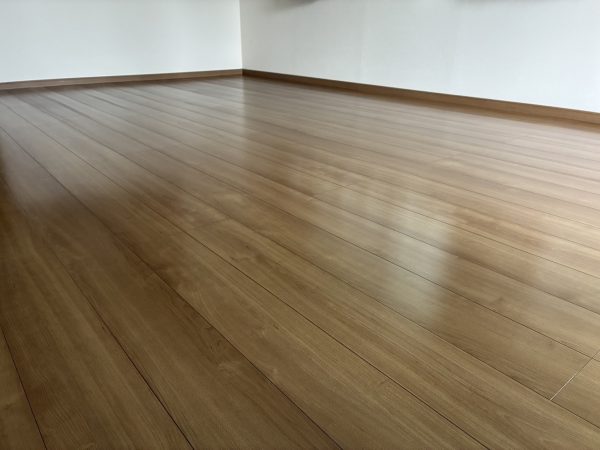 宮城県仙台市宮城野区 フロアコーティング 施工後 わんスマイルコートplus マット仕上り