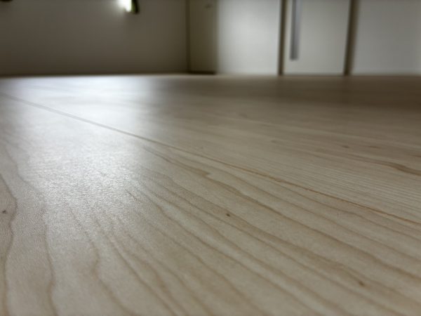 新潟市西区フロアコーティング 施工前の様子