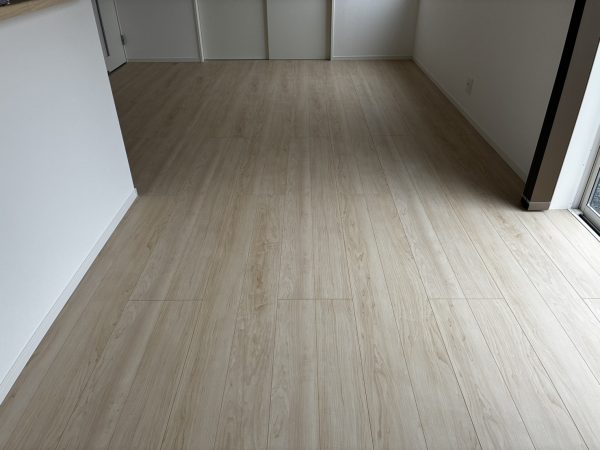 新潟県新潟市西区フロアコーティング 施工前の様子