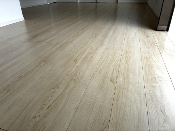 新潟県新潟市西区フロアコーティング 施工後 ガラスコーティング