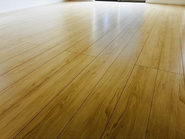 福島県いわき市フロアコーティング 施工後 ガラスコーティング