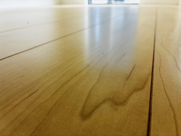 福島県いわき市フロアコーティング 施工後 ガラスコーティング