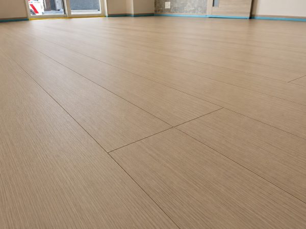 福島県石川郡 フロアコーティング 施工前の様子