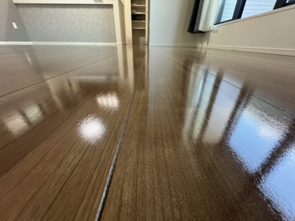 埼玉県さいたま市南区 フロアコーティング 施工後 わんスマイルコート