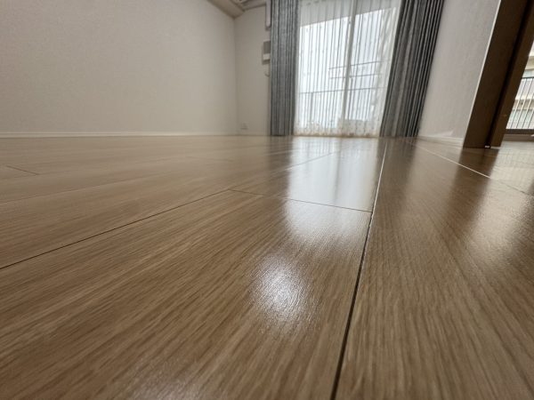 千葉県柏市フロアコーティング 施工後 ガラスコーティング