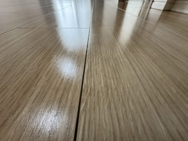 千葉県柏市フロアコーティング 施工後 ガラスコーティング