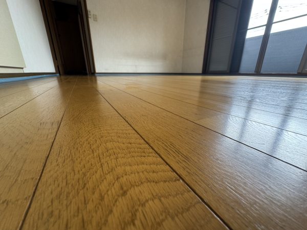 埼玉県入間市 フロアコーティング 施工前の様子