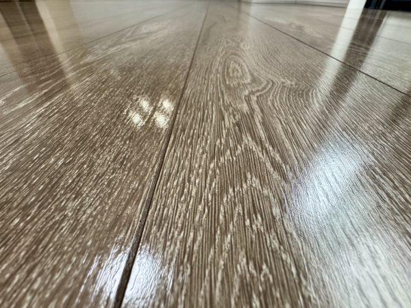 東京都昭島市 フロアコーティング 施工後 わんスマイルコート