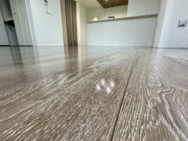 東京都昭島市 フロアコーティング 施工後 わんスマイルコート